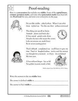 3rd grade Writing Worksheets: Statements and questions | GreatSchools